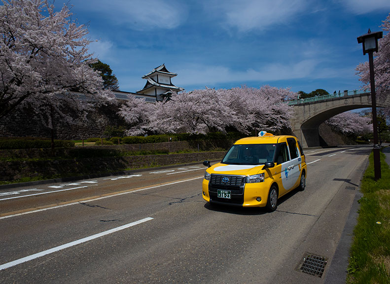 選擇計程車包車自由暢遊北陸地區