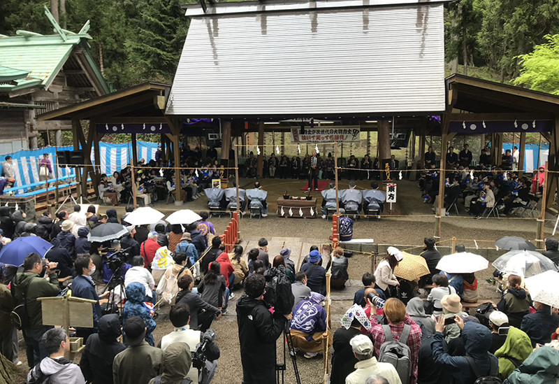 成島三熊野神社・毘沙門堂