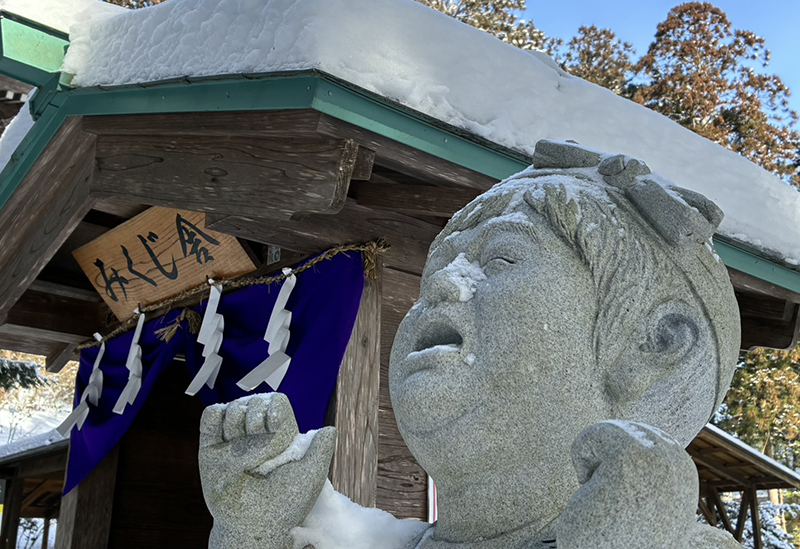 成島三熊野神社・毘沙門堂