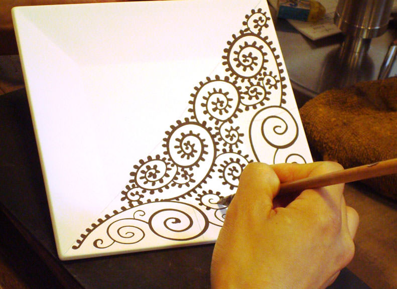 繪畫體驗中輕鬆享受陶藝家的心情