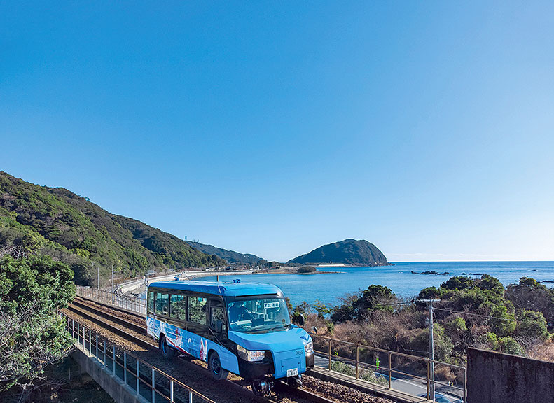 在世界上也很罕見可搭乘DMV的城鎮