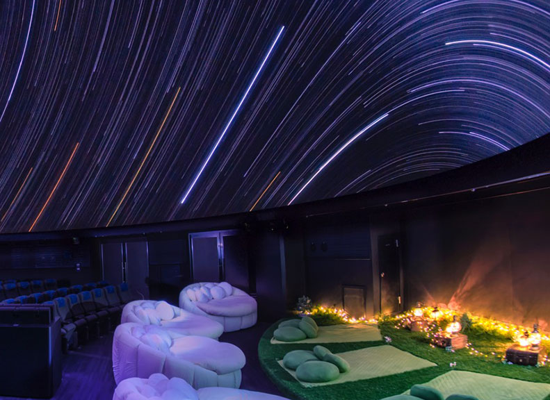 豪華舒適雲朵座椅＆草地座椅