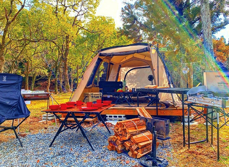 在城市附近便利城市露營