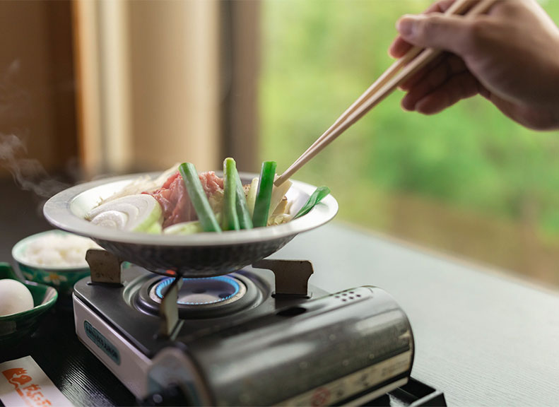 對身體友善的餐點「里山料理どんど(Dondo)」