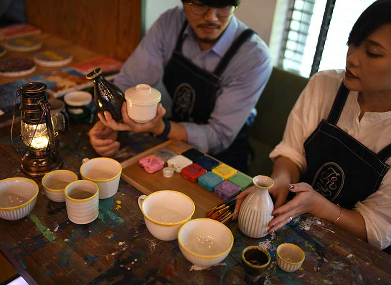 根據場景調整多彩的方案