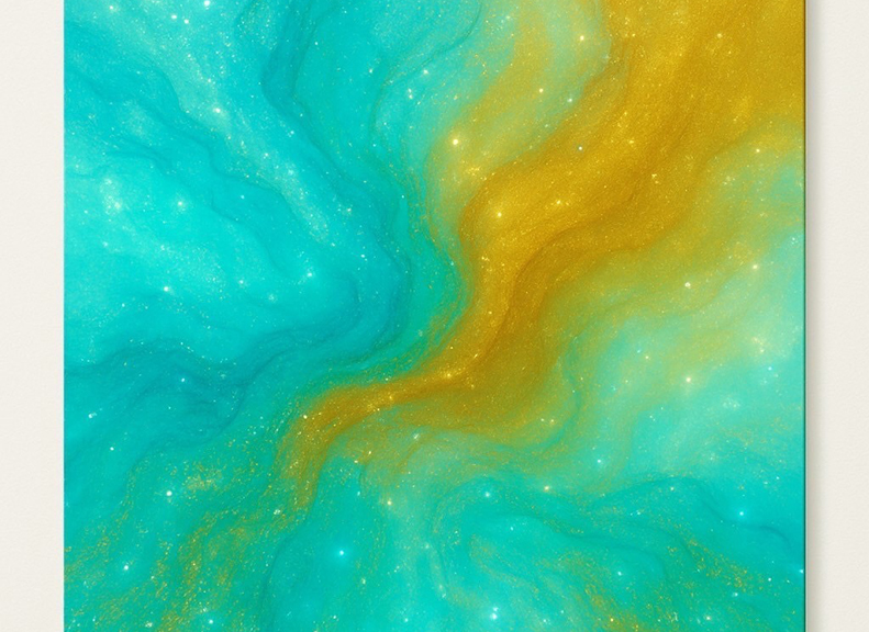 幻想的的世界觀を用顏色和圖案來表現