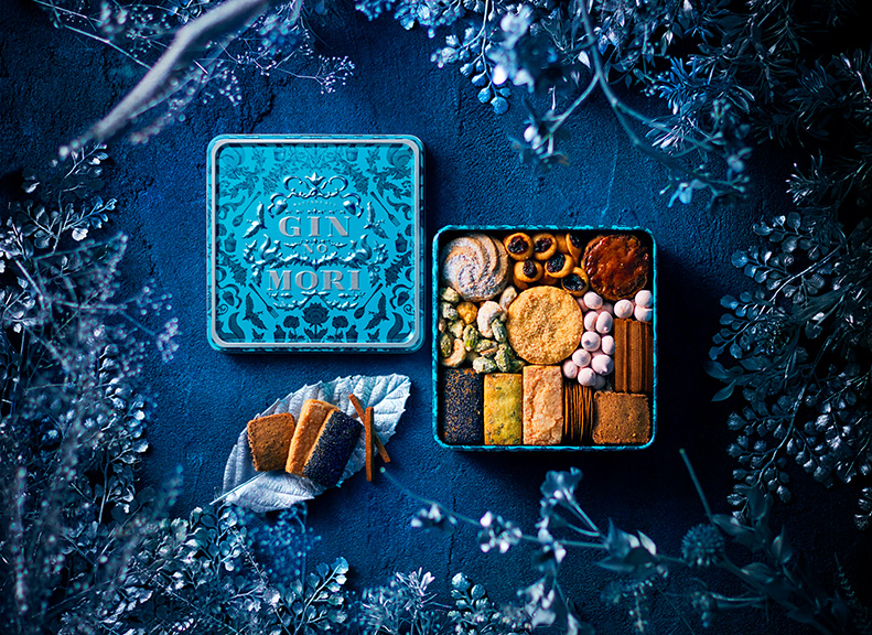 由「2隻松鼠」製作森林餅乾罐