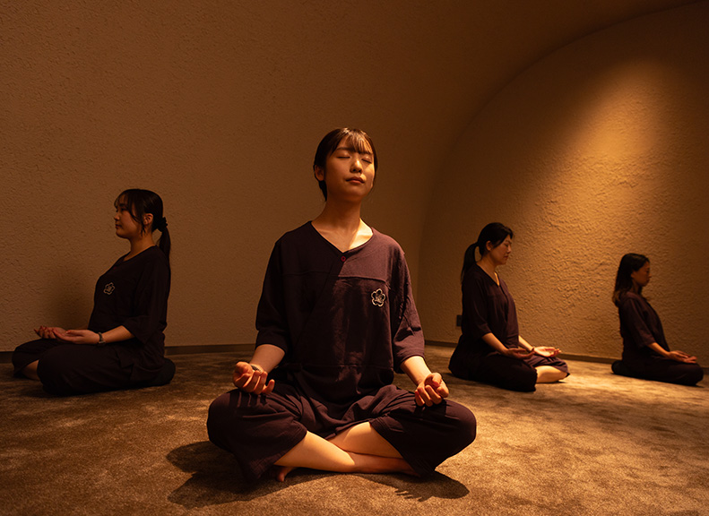 心靜地重置被寂靜包圍的時光