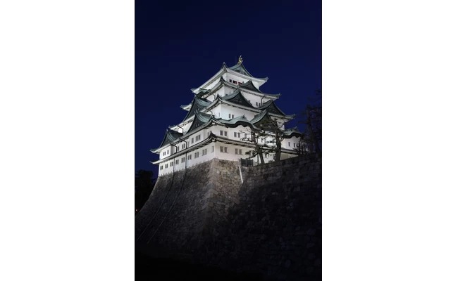 天守閣（夜間點燈）