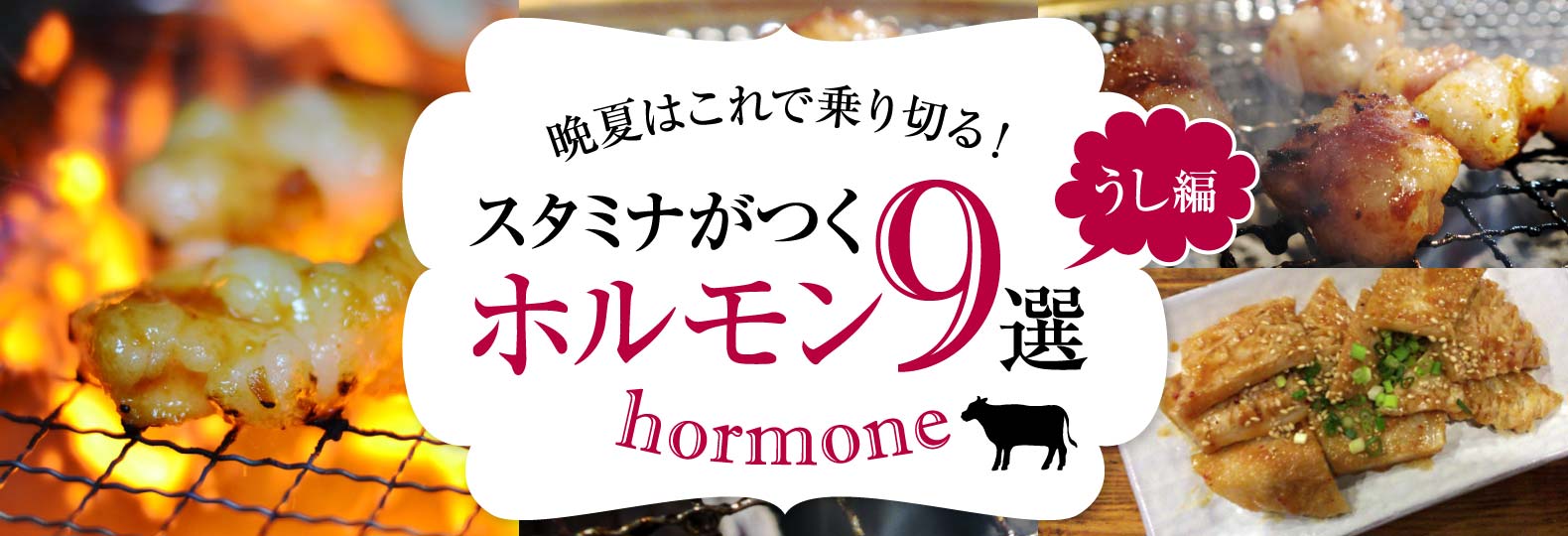 晩夏はこれで乗り切る! スタミナがつくホルモン9選うし編