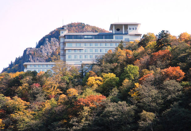 層雲峡朝陽亭