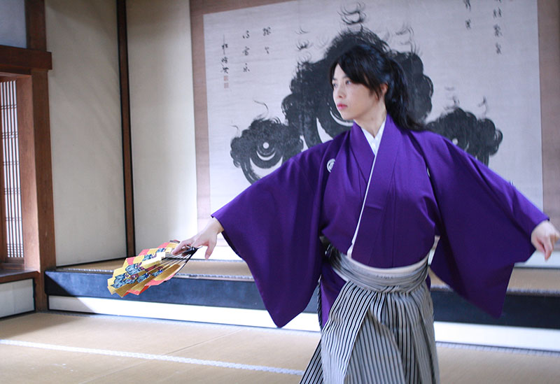 扇舞体験 かなめ