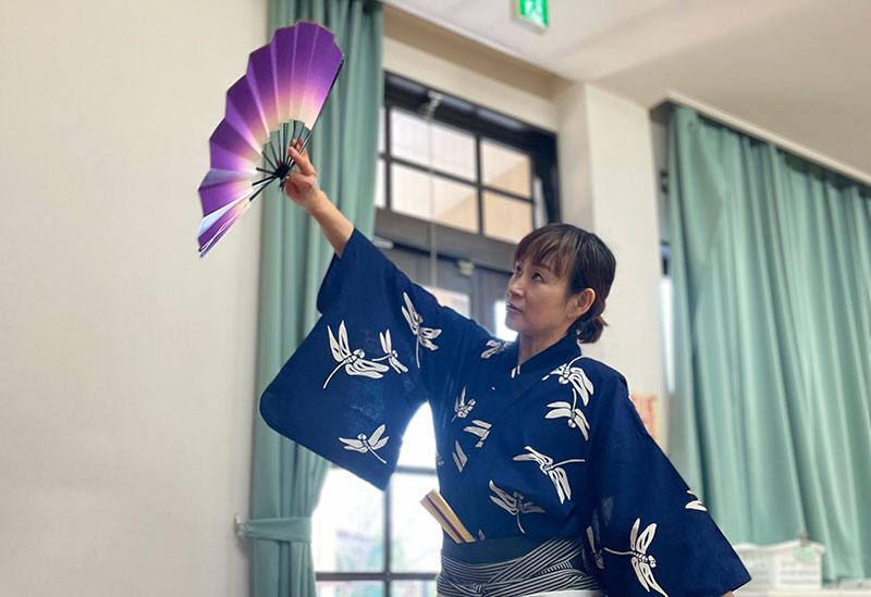 扇舞体験 かなめ