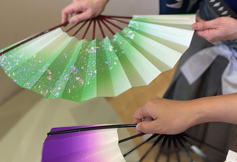 扇舞体験 かなめ