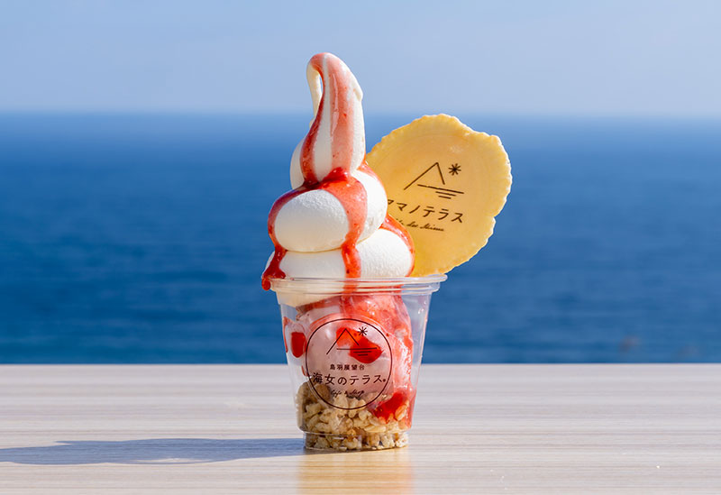 鳥羽展望台 海女のテラス