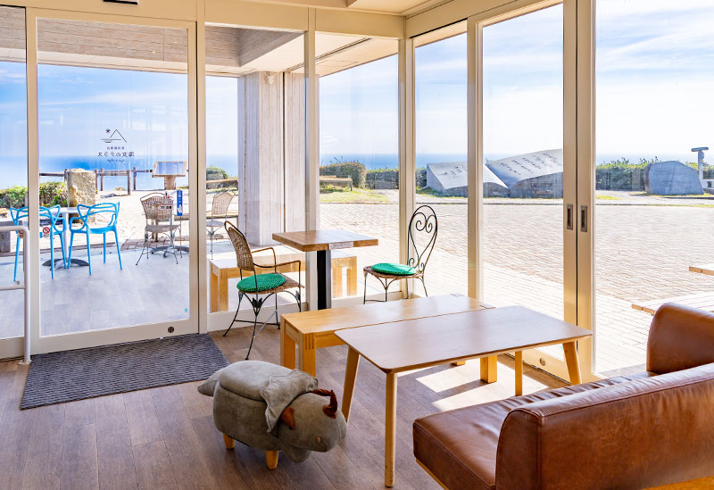 鳥羽展望台 海女のテラス