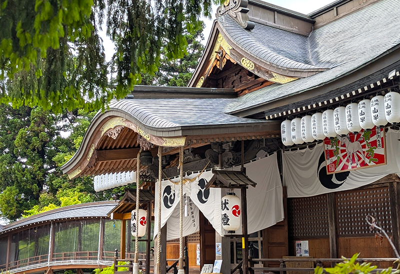 寒河江八幡宮