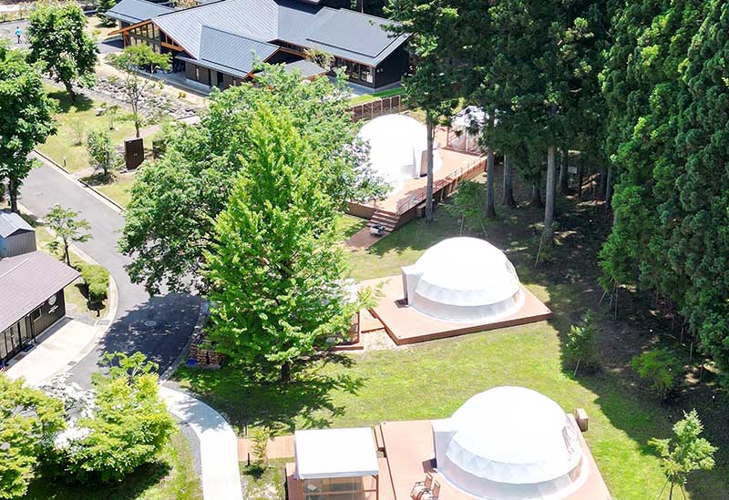 グランピングリゾート ブリリアントヴィレッジ日光